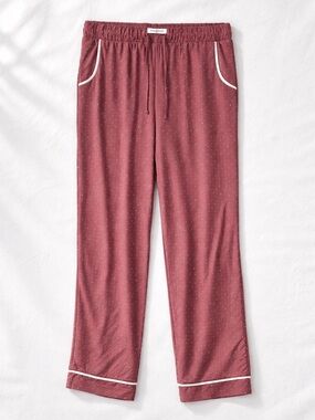 🌼 3/$15 Lucky Brand Maroon Jogger Pajama Pants Size Small